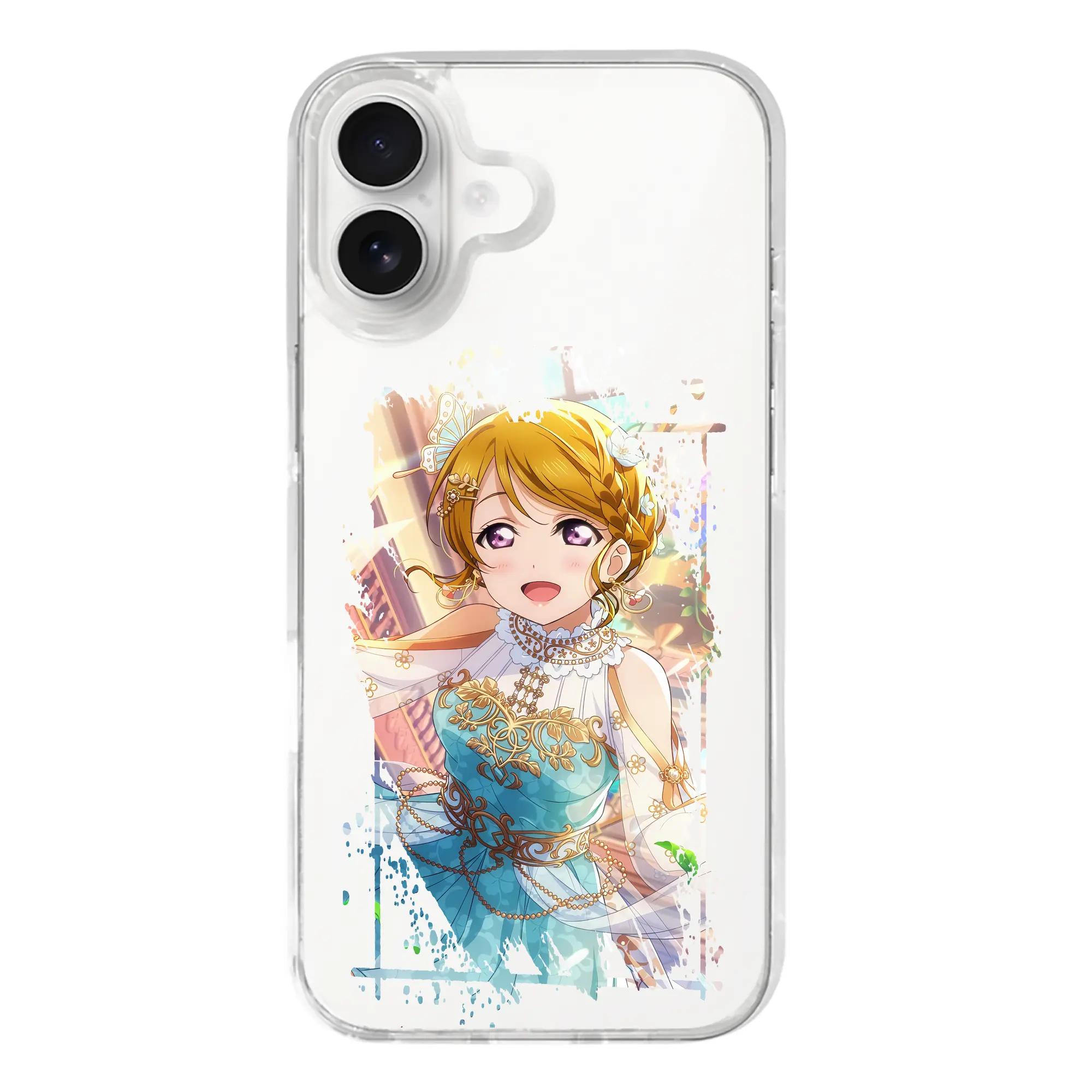 Love Live! グッズ,小泉花陽 - iPhone 17シリーズ 透明スマホケース – 薄型・耐衝撃・精密フィット保護カバー